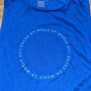 NWT pure barre blue racerback tank